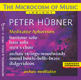 Peter Hübner, Meditative Aphorisms Men’s Choir –  Orchestra 4