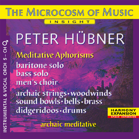 Peter Hübner, Meditative Aphorisms Men’s Choir –  Orchestra 5