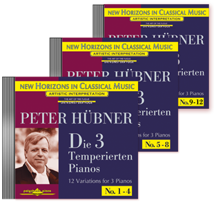 Die 3 Temperierten Pianos 